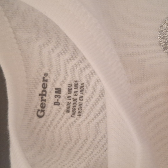 Homemade Baby onesie 0-3 months - Picture 2 of 2